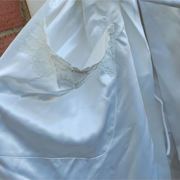 NK Imode NK Romance Trousseau Monica Short White Bridal Robe Small - Picture 4 of 10